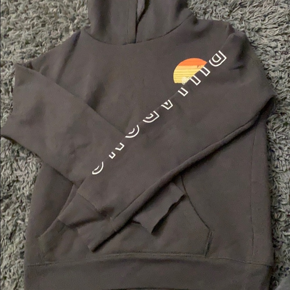 Gray hoodie